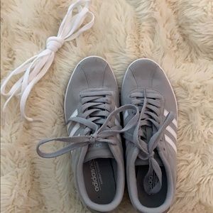 Light Gray Adidas Sneakers